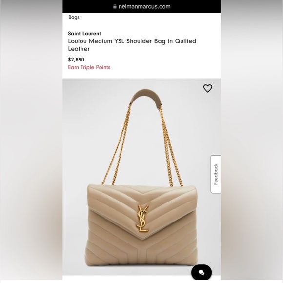 YSL Loulou Medium Bag - Picture 6 of 8